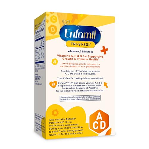 Enfamil Prenatals & Baby Vitamins Tri-Vi-Sol Vitamin A, C & D Multi-Vitamin Drops