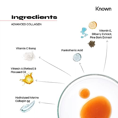 Advanced Collagen Supplement by Known Nutrition with Vitamin C | Liposomal Technology