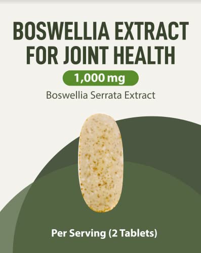 FromBIO for Joints Health and Cartilage, Boswellia, 1,000mg of Boswellia and 71mg of AKBA & KBA
