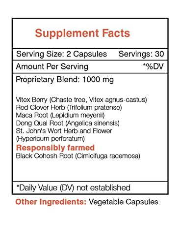 Secrets of the Tribe - Menopause Secret, Hormone Balance Formula, Herbal Supplement Blend