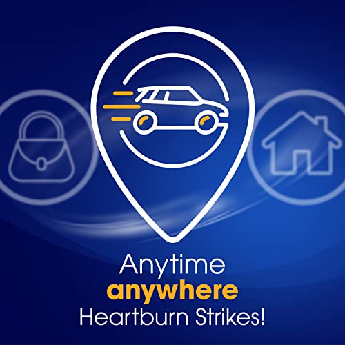 TUMS Antacid Chewable Tablets, Extra Strength for Heartburn Relief, Assorted Fruit