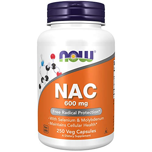 NOW Supplements, NAC (N-Acetyl Cysteine) 600 mg with Selenium & Molybdenum