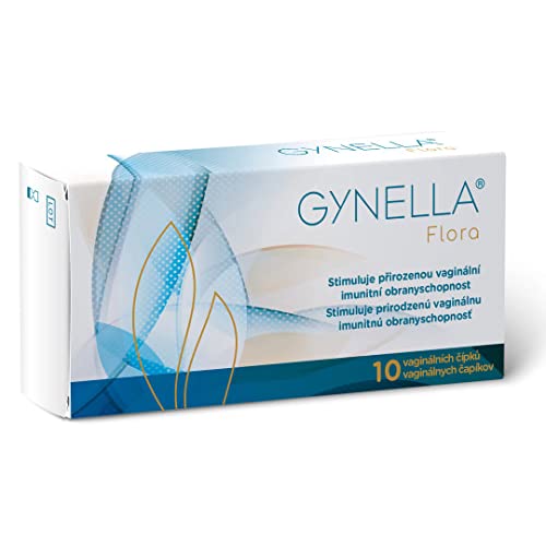 Pharma Brand GYNELLA Flora Vaginal Suppositories 10 Pieces - restores Damaged Vaginal microflora Due to Infection