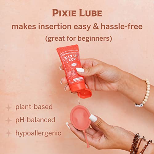 Pixie Menstrual Disc Kit - Best Period Disc Starter Kit - 2 Discs, 20 Wipes, Wash, Lube, Public Restroom