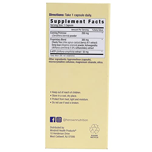 her own PMS, Supports PMS Symptoms, Promotes Positive Mood, Natural Hormone Balance