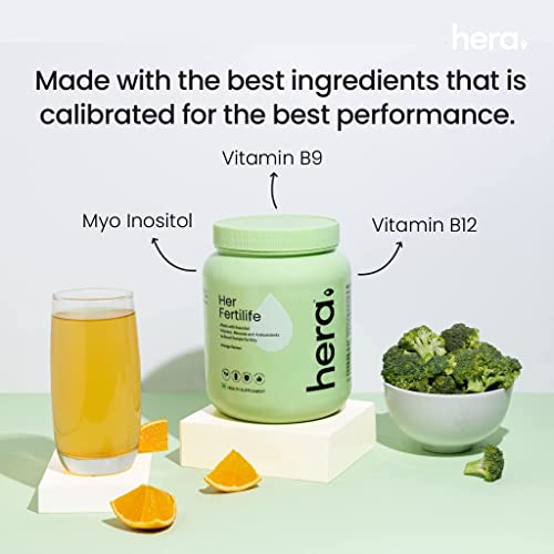 Verem Her Fertilife - Boosts Fertility - Vitamin B12, Inositol, and Folate - 300g