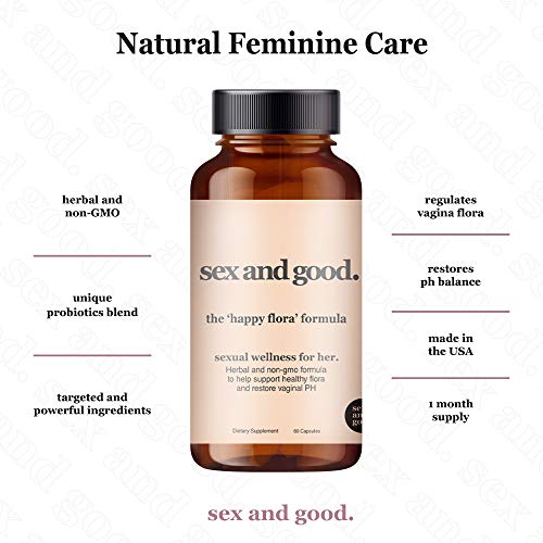 The Happy Flora Formula, Vaginal Health Supplements, Probiotics and Herbal Supplements