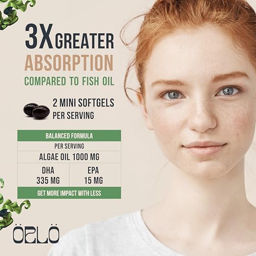 Orlo PRENATAL DHA - Prenatal DHA Omega 3 Supplement - Triple Strength Omega3s