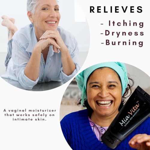 FEMMEPHARMA Mia Vita Bundle Of Vulvar Dryness Gel Tube Moisturizer and Pre Filled Vaginal