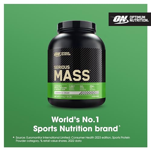 Optimum Nutrition Serious Mass Protein Powder High Calorie Weight Gainer