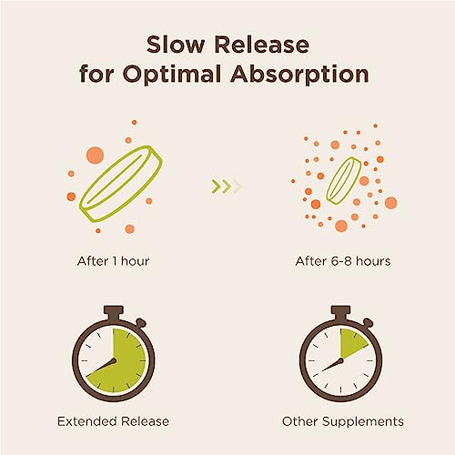Choline Bitartrate Sustained Release - 300mg 200 Tablet - Promotes Brain Health, Mental Focus & Memory