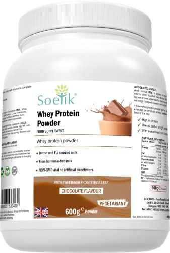 Soetik Whey Protein Powder (Chocolate Flavour) 600g