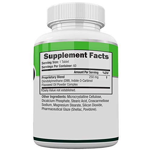 Estrohalt Estrogen-Blocker Supplement Vitamins for Men & Women DIM