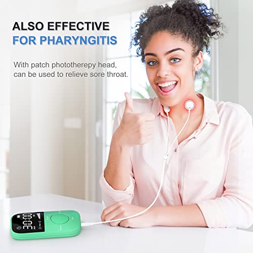 LASEPREHT Red Light Nasal Therapy Device, 650nm Red Light Device for Nose Sore Throat