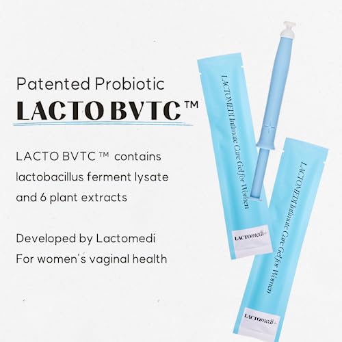 LACTOMEDI Intimate Care Gel 10pcs | Vaginal Probiotics Applicator | Yeast Infection Care