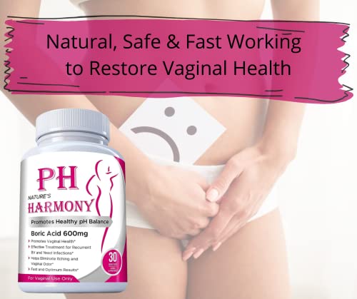 N'More Harmony 600MG Vaginal Suppositories Yeast Infection + 1 Suppository Applicator BV