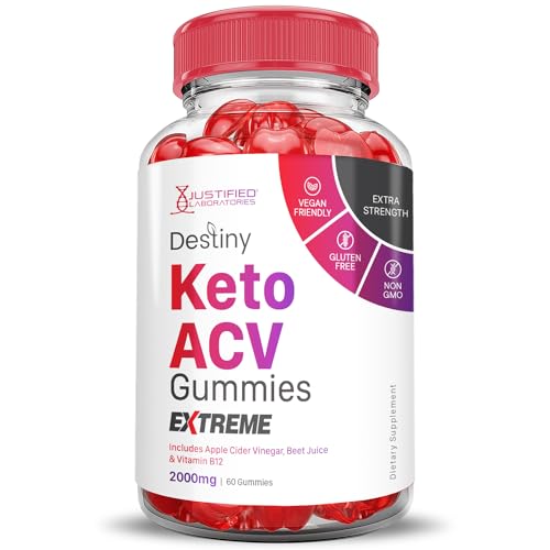 (5 Pack) Destiny Keto ACV Gummies Extreme 2000MG Destiny Keto Gummies Advanced