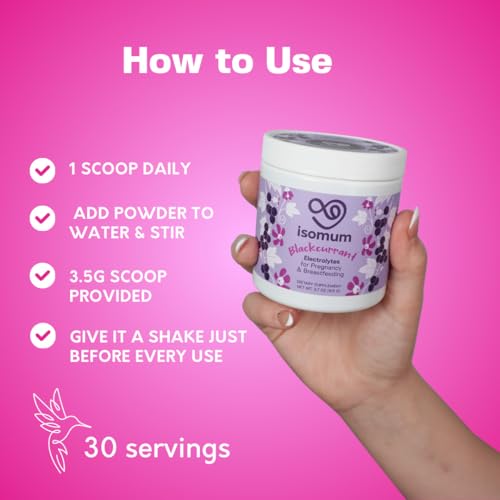 ISOMUM Electrolytes: Pregnancy & Postpartum Support - Immunity, Lactation, Energy Drink
