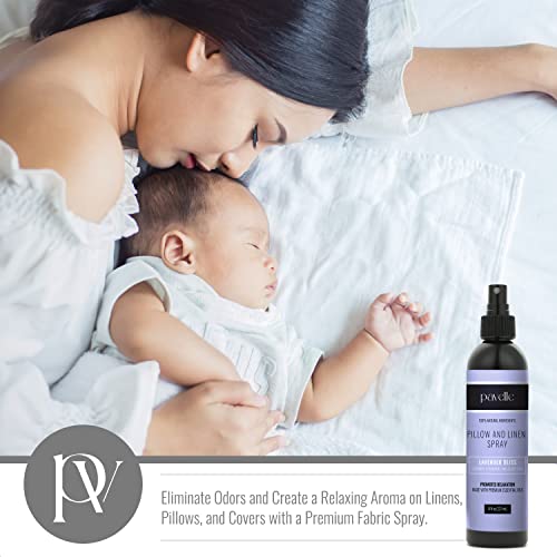 Pavelle Pillow & Linen Spray Relaxing Aromatherapy Room Refresher Mist for Sheets & Bedding Natural