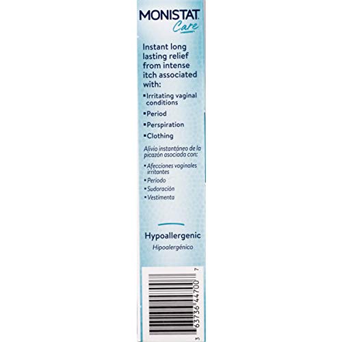 Monistat Care Instant Itch Relief Cream | Max Strength | Cools & Soothes | 1 OZ