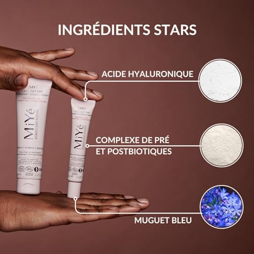 MiYé [MY] Moisturizing and rebalancing intimate gel certified organic | Blue lily of the valley