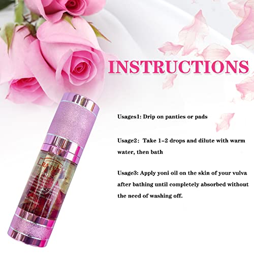 Matchone 3 PCS Yoni Soap Bar & Essential Oil, PH Balance Eliminates Odor Heals and Soothes