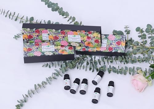 Essential Oils Set 100% Pure Natural DR.NITTA Top 6 Oils for Massage,Diffusers,Humidifier