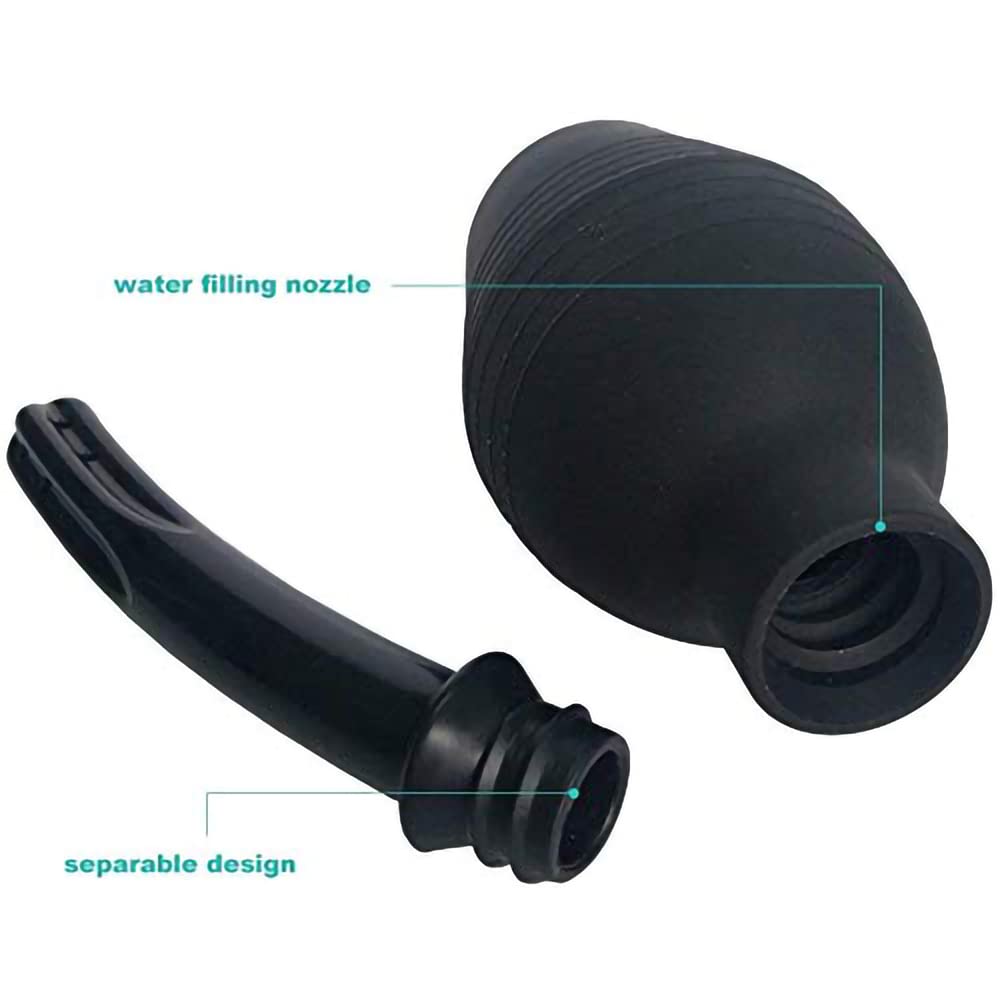 Clean and Healthy Anal Douche for Women,Shower Enema Bulb Cleaner Wash Flusher System