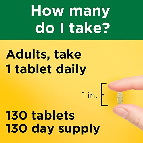 Nature Made Multivitamin Tablets with Iron, Multivitamin for Women and Men