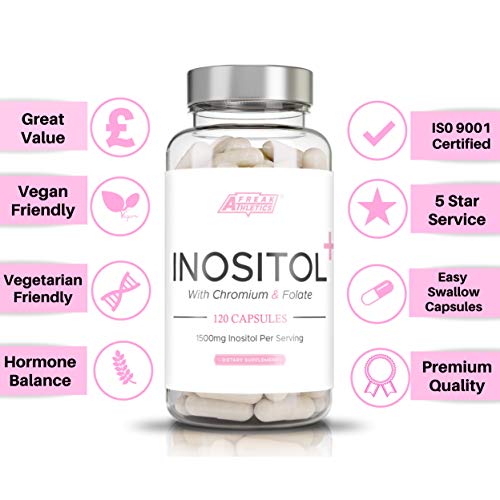 Myo-Inositol Capsules by Freak Athletics - Inositol Capsules with Chromium & Folate