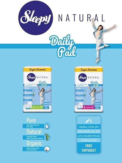 Feminine Pads for Women, Size 1 Slim Extra Thin Daily Pads Heavy Absorbency Sanitary Pads