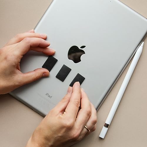 KarelianMasters Shungite Stone Stickers - Natural Stone Adhesive Plates for Phones (Set of 3 Plates)