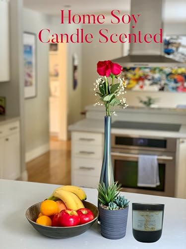 Sandalwood Bourbon Non-Toxic Candles | Natural Candles for Men |Aromatherapy Candle Relaxing