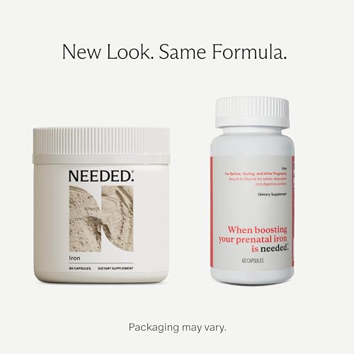 Needed. Iron for Prenatal, Pregnancy, Breastfeeding, Postpartum | Thyroid Function