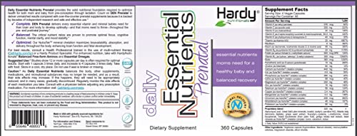 Hardy Nutritionals Daily Essential Nutrients Prenatal: The Most Complete Prenatal Supplement