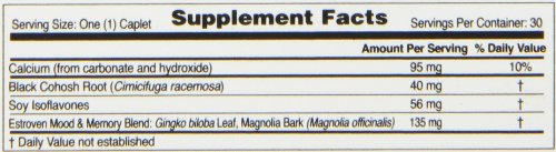 Estroven Stress Plus Mood & Memory | Menopause Relief Dietary Supplement | Safe Multi-Symptom Relief