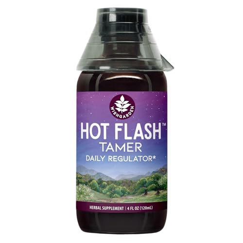 WishGarden Herbs Hot Flash Mitigating Tonic - Natural Herbal Hot Flash Relief & Night Sweats Supplement