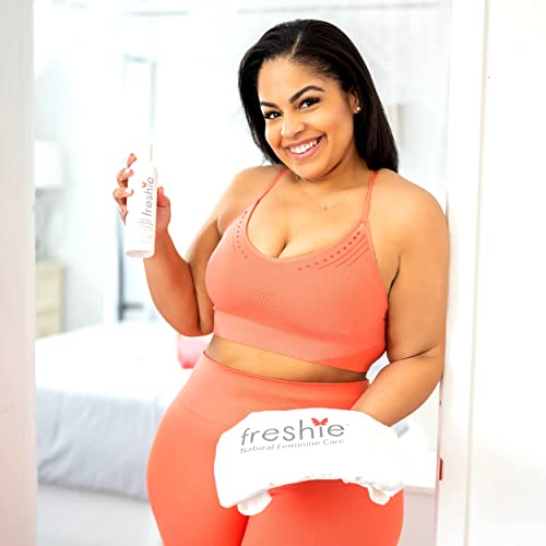 freshie Natural Feminine Care pH-Balanced Cleansing Wash Odor-Blocking Plant-Based