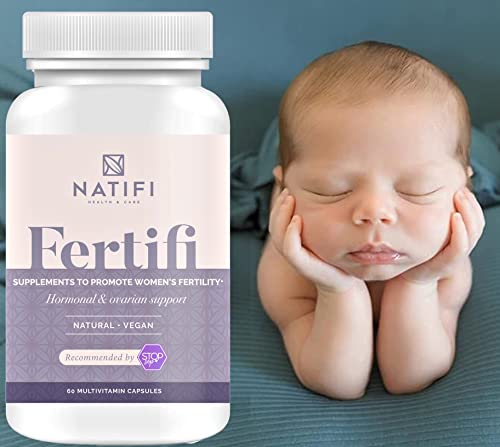 Natifi Conception Fertility Prenatal Vitamins Regulate Cycles, Balance Hormones, Aid Ovulation