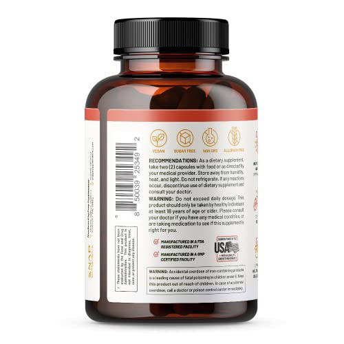 Snap Supplements Prenatal Vitamin with Iron, Vitamin B12, Folic Acid, Botanical Blend