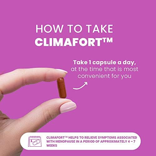 ClimaFort 60 Day Supply - Menopause Supplement for Women, premenopause Hormone Balance