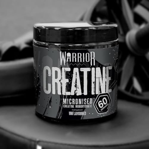 Warrior Creatine Monohydrate Powder – 300g – Micronised for Easy Mixing