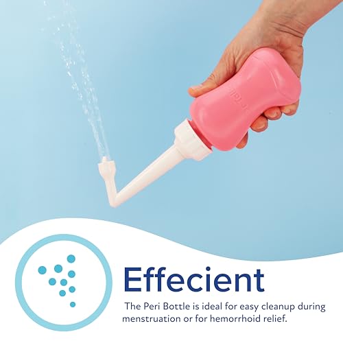 Dr. Talbot's Mom Postpartum Peri Bottle with Storage Bag - 12.2 Fl Oz/360 ML Capacity - Postpartum Essentials