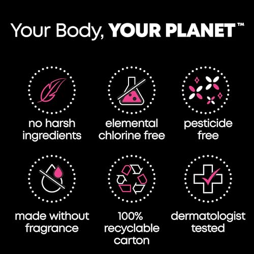 U by Kotex Balance Daily Wrapped Thong Panty Liners, Light Absorbency, Regular Length, 50 Count