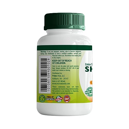 Roar to Life Naturally Shatavari 1200 mg Natural Ayurvedic Vegetarian Capsules Supplement