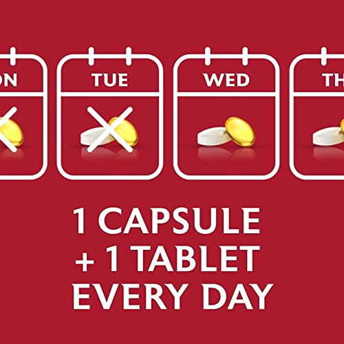 Seven Seas Cod Liver Oil Tablets With Omega-3, Fish Oil, One A Day, 4 Months Supply