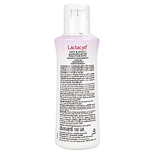 Lactacyd Soft and Silky Moisturizing Daily Feminine Wash 150ml