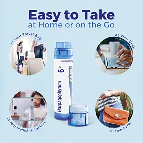 Boiron Harpagophytum 6C Homeopathic Medicine for Arthritis Pain Relief, Pain, Stiffness, Discomfort