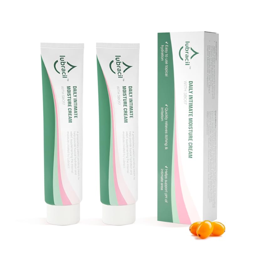 Lubracil - Topical Vulva Cream - Daily Care Moisturizer Helping with Vaginal Dryness, Burning,
