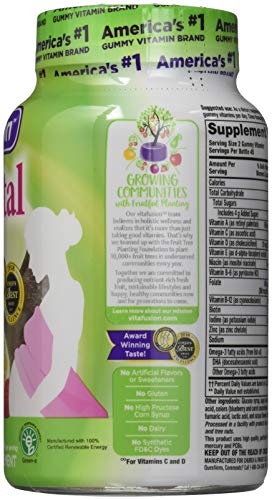 Vitafusion Prenatal Dha and Folic Acid Gummy Vitamins, 90 Each by Vitafusion (Pack of 3)